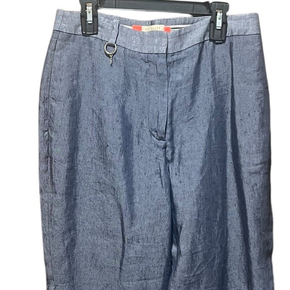 Ted Baker Color by Number collection Linen Blend pants Size 1 - Picture 5 of 16